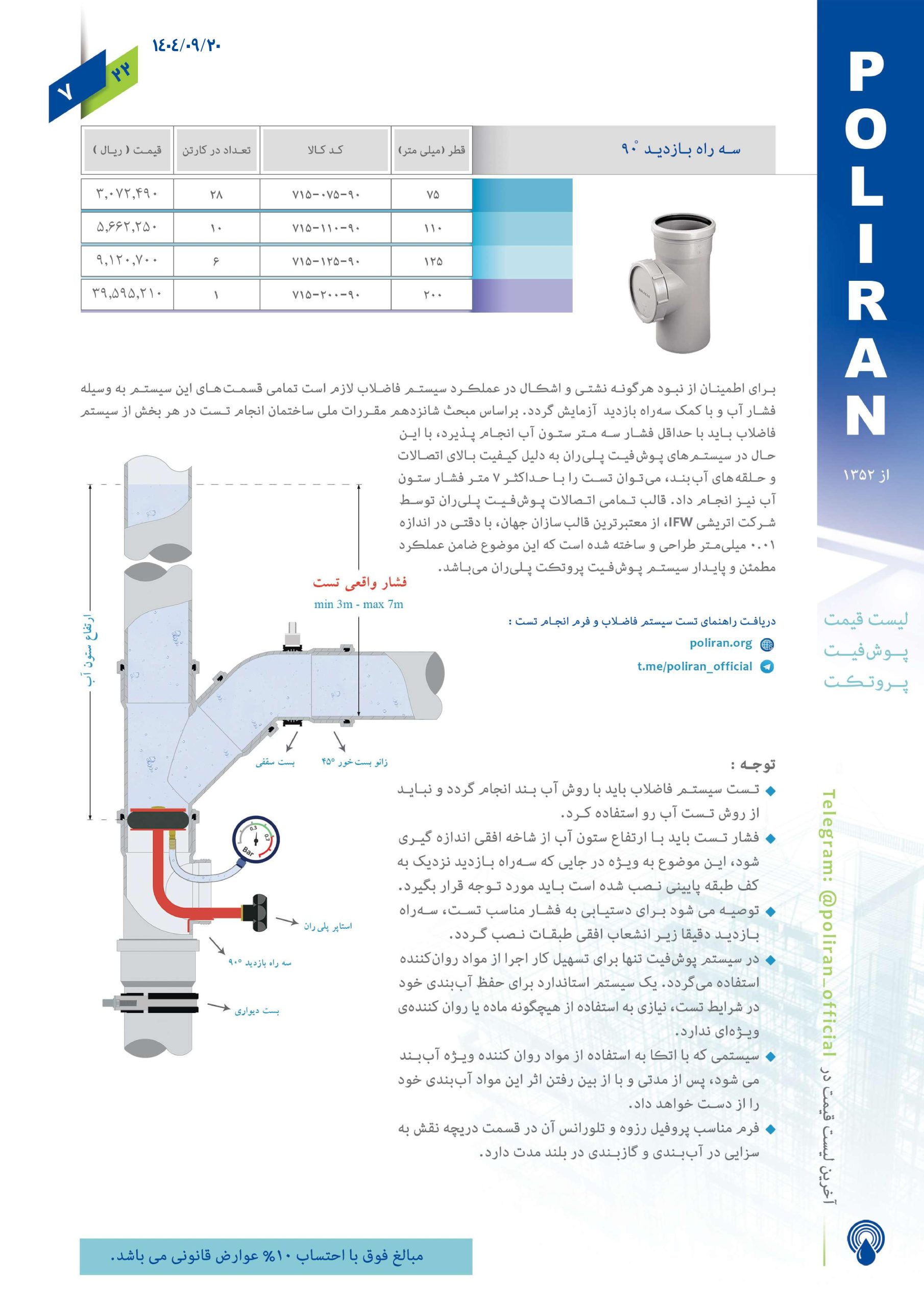 پوش فیت پروتکت پلی ران اتصال