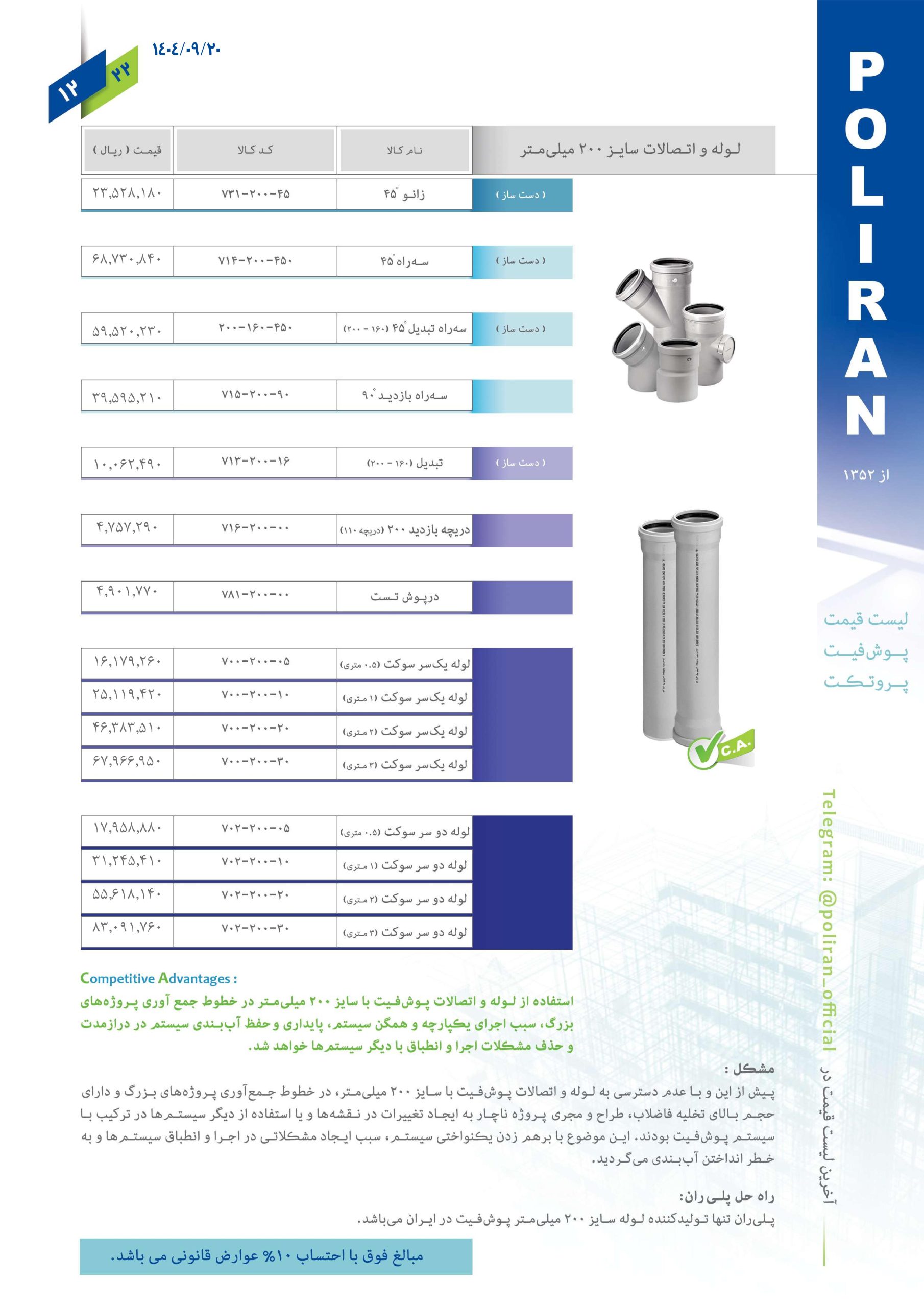 پوش فیت پروتکت پلی ران اتصال