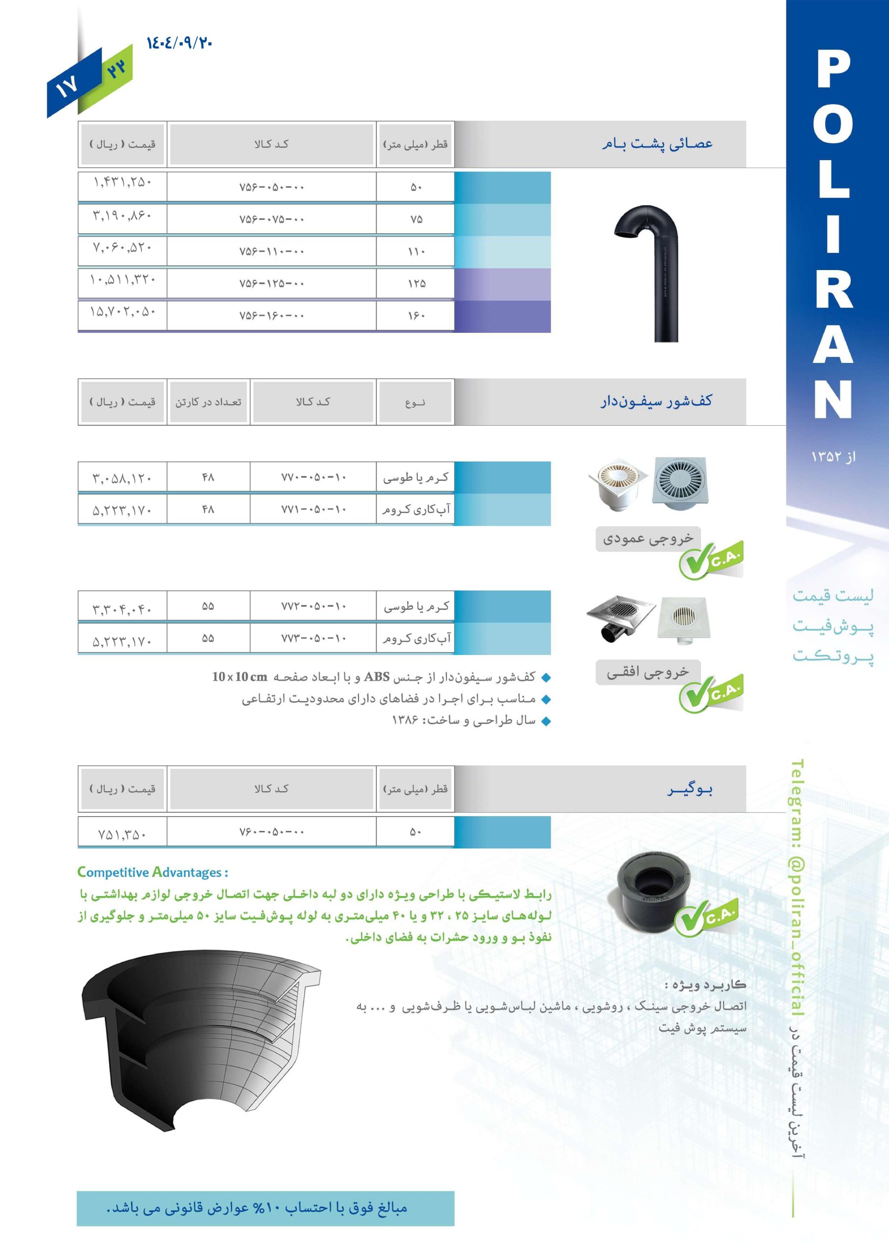پوش فیت پروتکت پلی ران اتصال